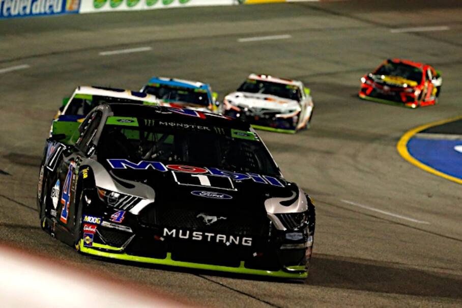 Stewart-Haas Racing's Kevin Harvick was seventh. Stewart-Haas Racing's Kevin Harvick was seventh.